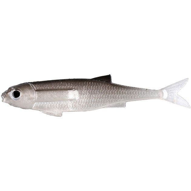 Виброхвост Mikado FLAT FISH 7 см., 2,7 г., BLEAK (7 шт.) #1