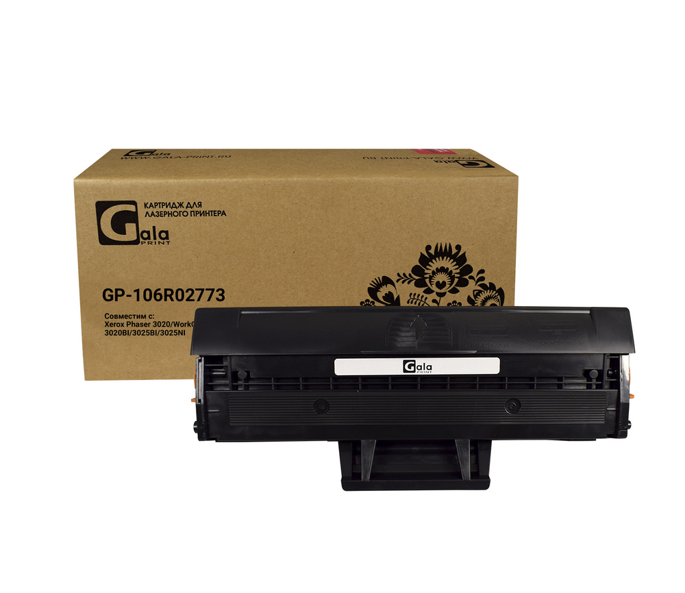 Картридж GalaPrint 106R02773 для Xerox Phaser 3020/3020BI/WorkCentre 3025/3025BI/3025NI лазерный, совместимый #1