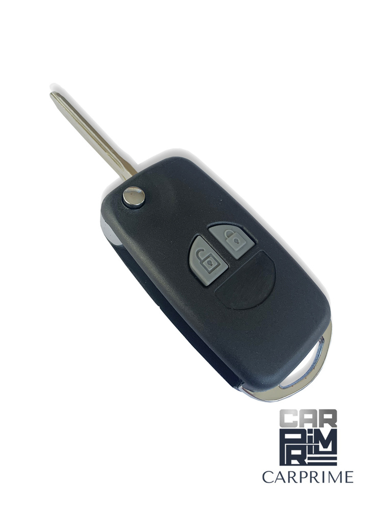 Корпус для выкидного ключа Suzuki (2 кнопки,без логотипа) #1