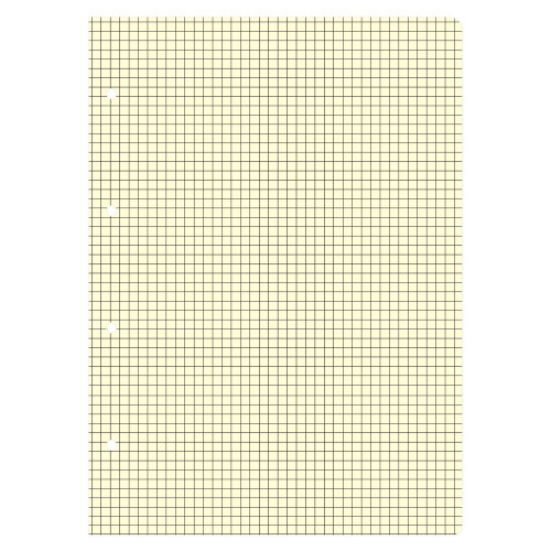 Сменный блок для тетради на кольцах А5 50 листов, желтый #1