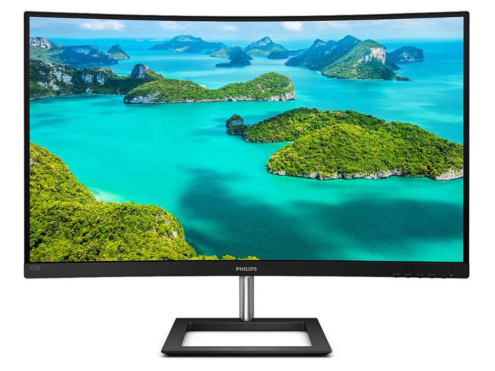 Philips 31.5" Монитор 322E1C/00, черный #1