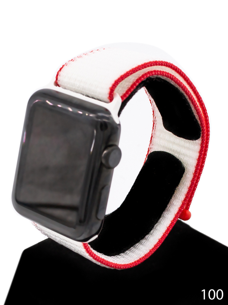 Ремешок нейлоновый для Apple Watch 42-44-45 мм / браслет из нейлона / нейлоновый ремешок для Apple Watch #1