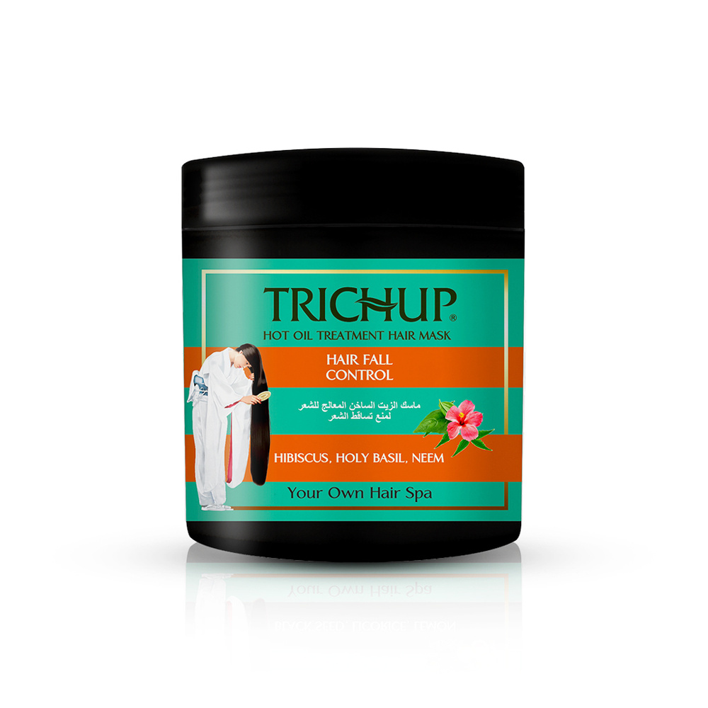 Trichup Hair Mask HAIR FALL CONTROL Hot Oil Treatment Vasu / Тричуп Маска для волос, КОНТРОЛЬ ВЫПАДЕНИЯ #1