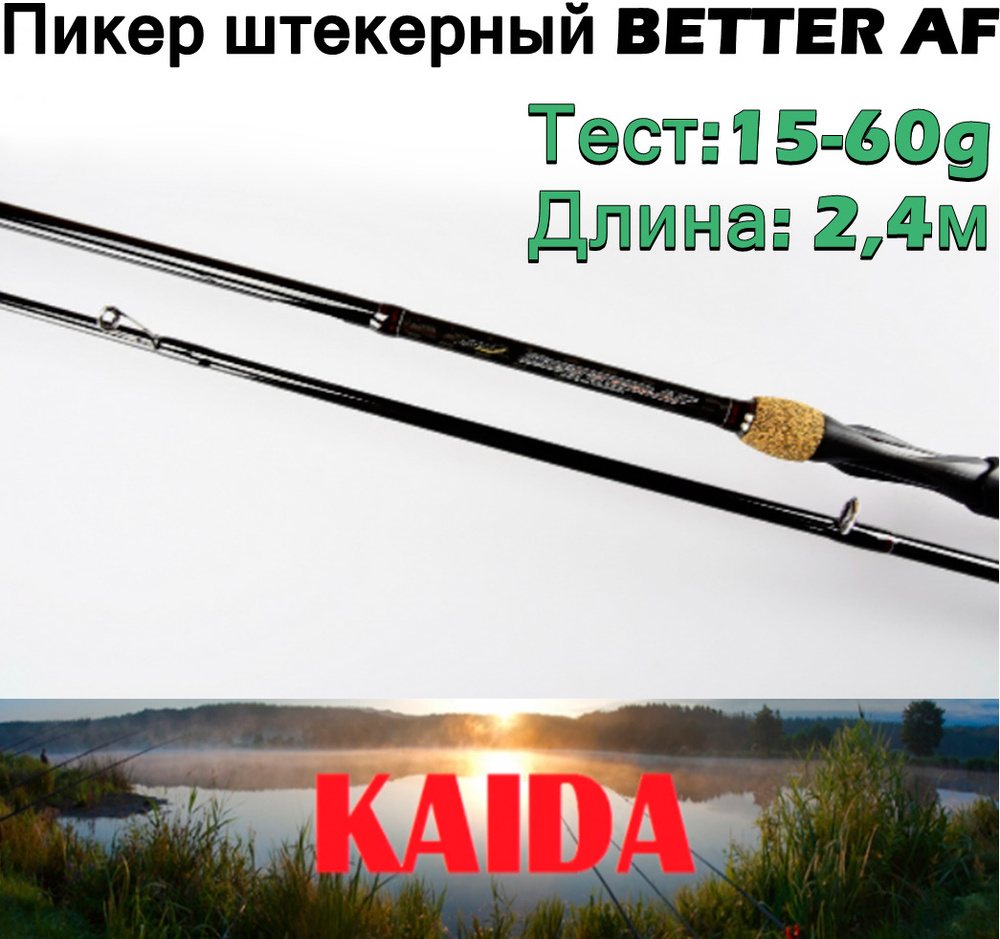 Пикер штекерный Kaida BETTER AF тест 15-60g 2,4м #1