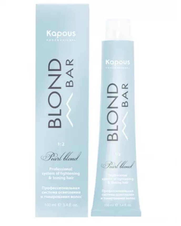 Kapous Professional Крем-краска BLOND BAR для окрашивания волос 06 BB Корректор красный с экстрактом #1