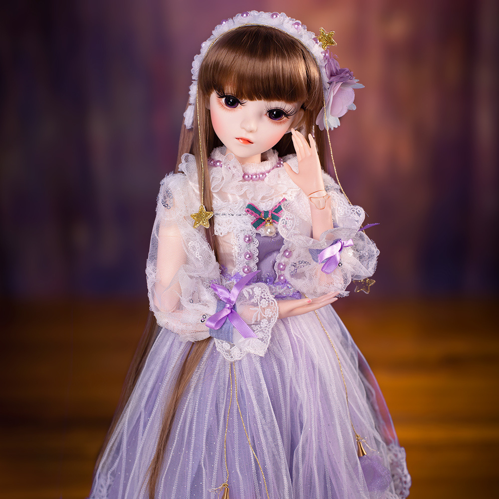 Doris Шарнирная BJD кукла Дорис с дополнительным мейком - Каролина (60см) (Doris Caroline Doll 60 sm) #1