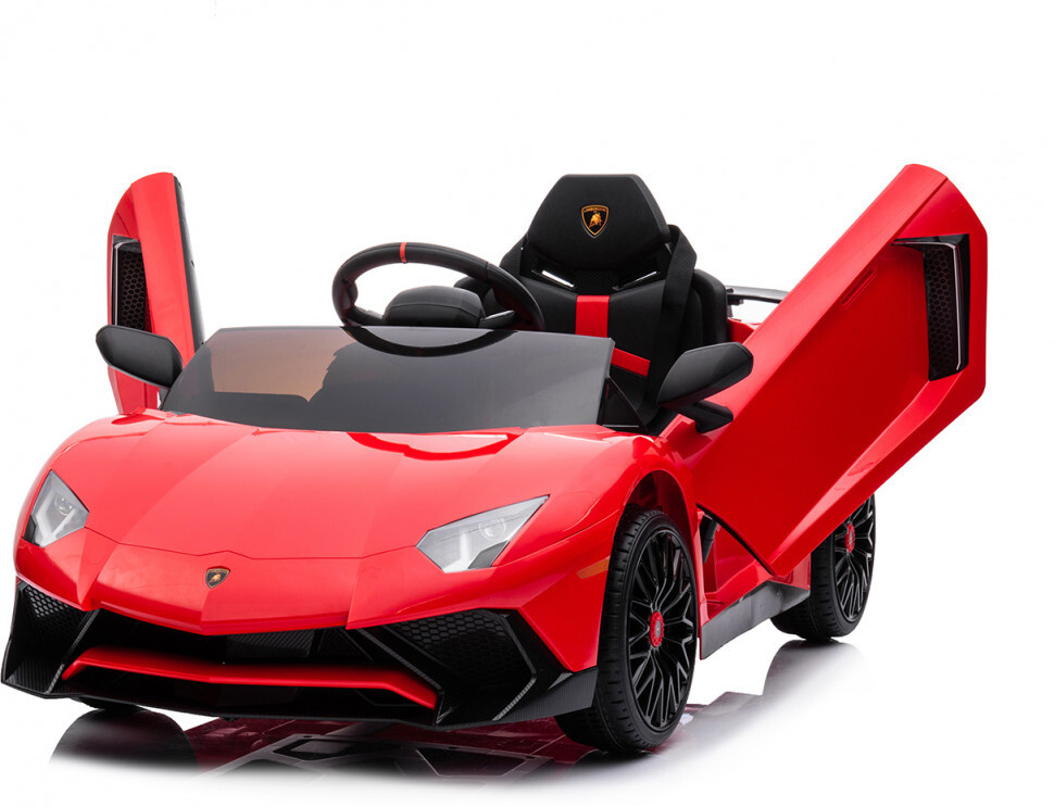 Детский электромобиль Lamborghini Aventador SV Roadster 2WD 12V - BDM0931-RED #1