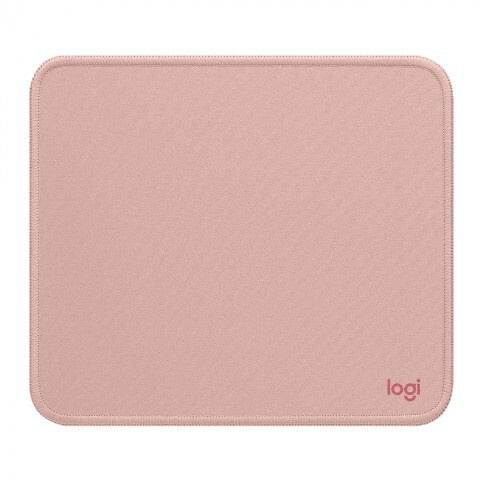 Logitech Коврик для мыши Mouse Pad Studio Series_Розовый, M, розовый #1