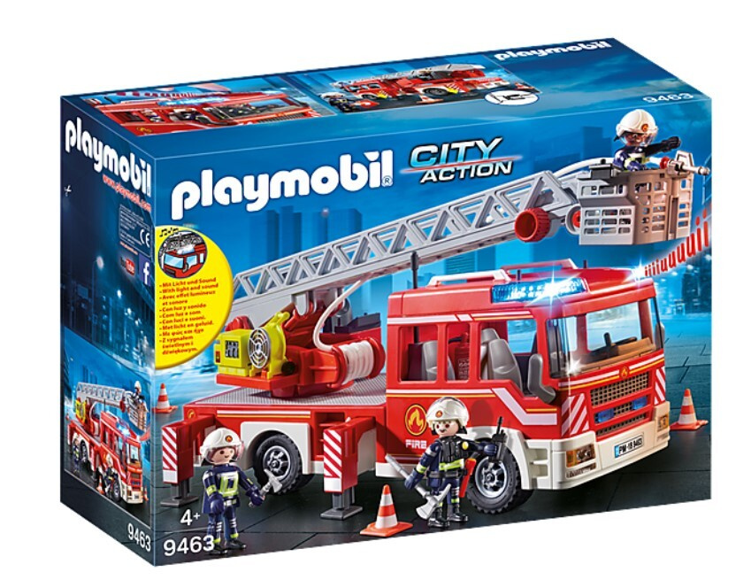 Конструктор Пожарная машина с лестницей Playmobil 9463 (звук, свет)  #1