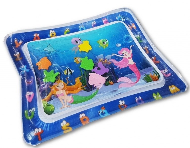 Водный надувной развивающий коврик для малышей / Сенсорный игровой коврик, 0206  #1