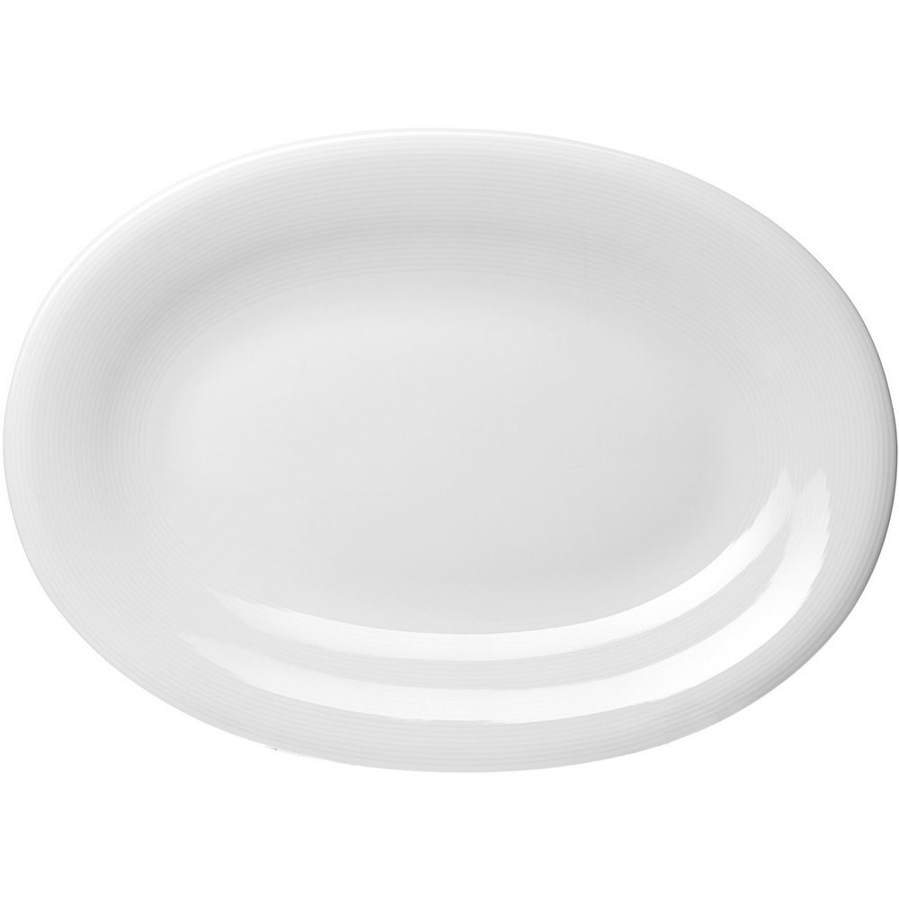 Lubiana Блюдо, 1 шт, Фарфор Белый, диаметр 33 см #1