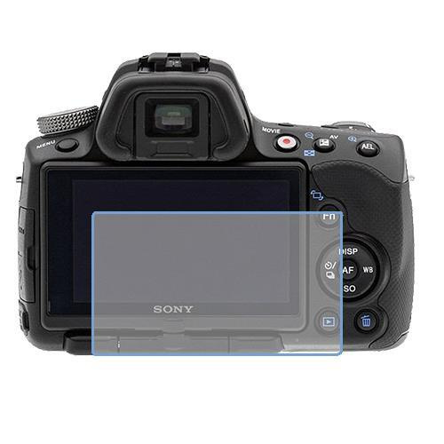 Sony SLT-A33 защитный экран для фотоаппарата из нано стекла 9H  #1