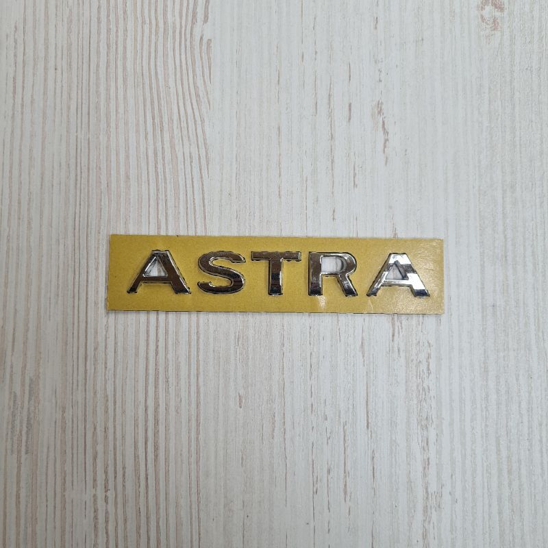 Надпись Astra для OPEL / Опель 12,1х1,7 см #1
