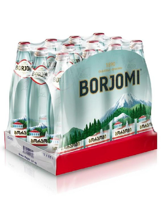 Borjomi Вода Питьевая Газированная 500мл. 12шт #1