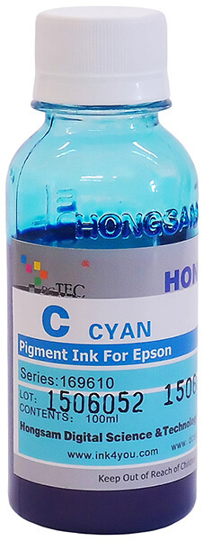 Чернила DCTec пигментные Epson R2000 Cyan (голубой) 100 мл #1