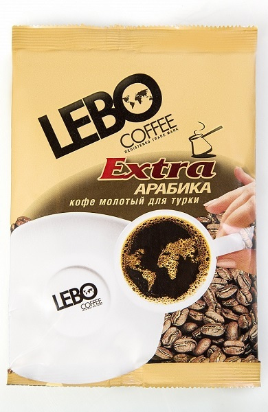 Кофе арабика Lebo Extra молотый для турки 100 г #1