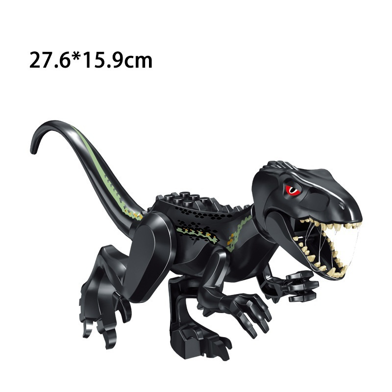 Минифигурка динозавр Юрского периода Велоцираптор / совместим с конструкторами лего (16см, пакет) 77053 #1