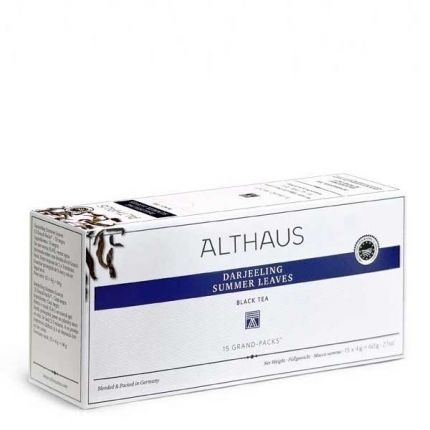 Чай черный Althaus Darjeelind Summer Leaves 4 гр. 15 пак.  #1