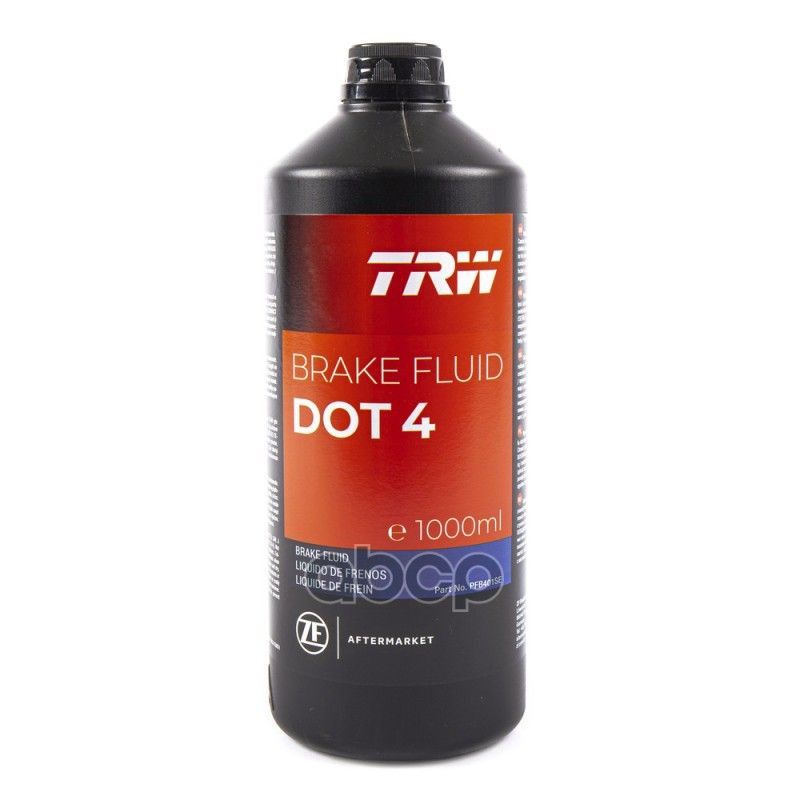 Жидкость тормозная 1л TRW PFB401SE DOT 4 для авто C ABS #1