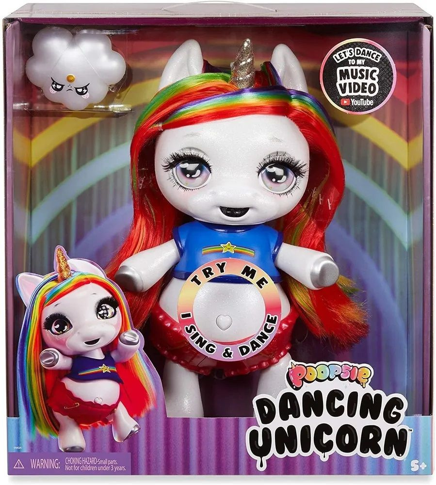 Танцующий Единорог Poopsie Surprise Dancing Unicorn Rainbow Brightstar #1