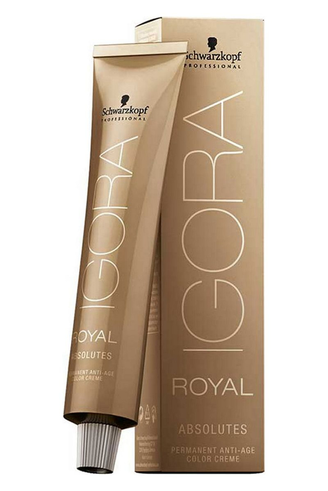 Schwarzkopf Professional Igora Royal Absolutes 6-60 темный русый шоколадный натуральный Игора Роял Абсолют #1