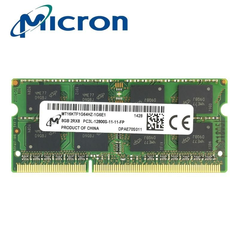 Micron Оперативная память . 1x8 ГБ (8GB 1,35V 1600Mhz для ноутбука) #1