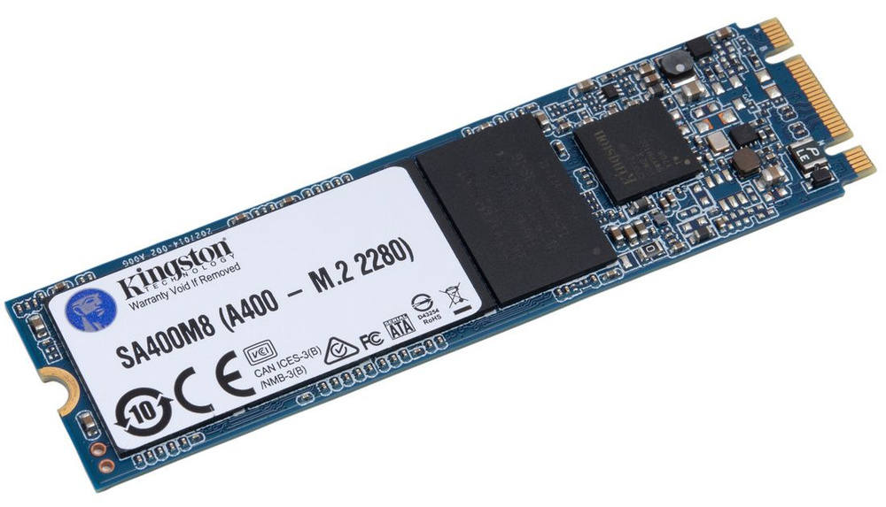 Kingston 120 ГБ Внутренний SSD-диск Жесткий диск SSD 120GB Kingston SA400M8/120G M2 2280 (Жесткий диск #1