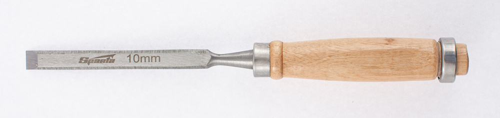 Долото-стамеска 10 мм, деревянная рукоятка #1