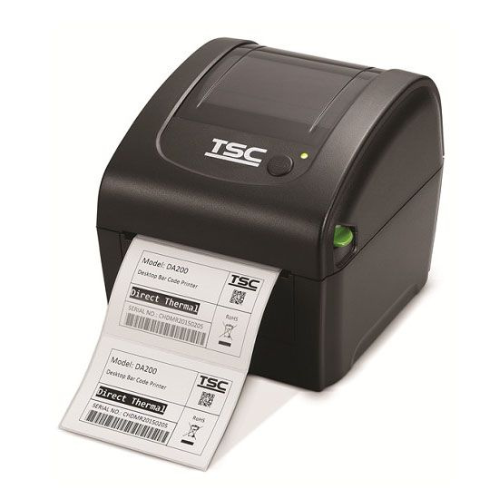 TSC Принтер для наклеек/этикеток термо DA210, черный #1