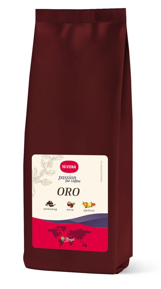 Кофе в зернах Nivona ORO 1000g, 100% арабика, средняя степень обжарки  #1