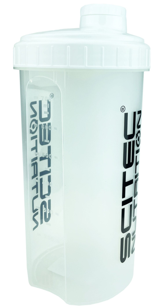 Шейкер Scitec Nutrition Shaker 700 мл белый #1