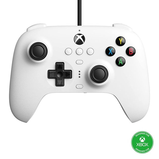 Проводной геймпад 8BitDo Ultimate для Xbox Series Series SX Xbox One Windows 10 Windows 11 (White)  #1