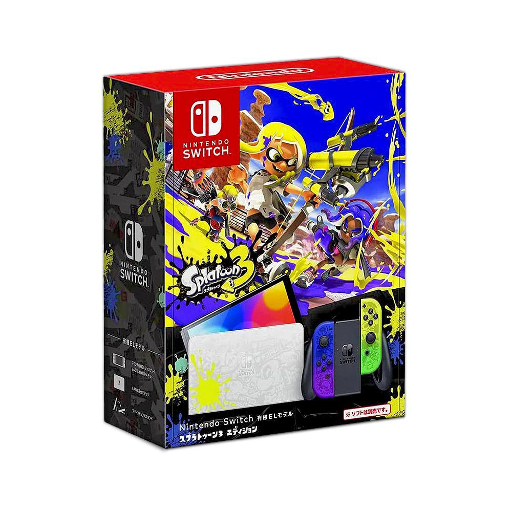 Игровая приставка Nintendo Switch OLED 64 ГБ Splatoon 3 Edition #1