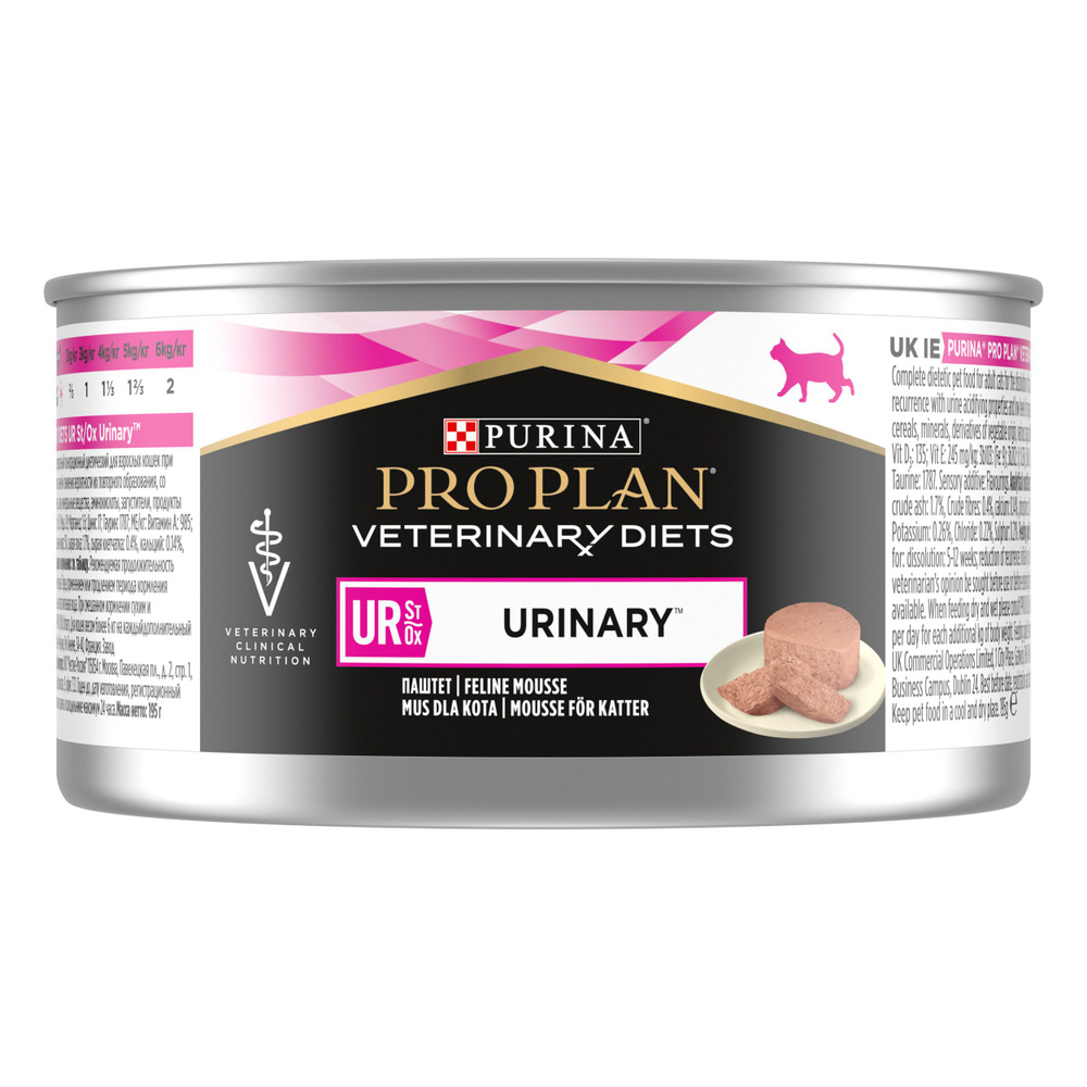 Влажный корм для кошек диетический PRO PLAN VETERINARY DIETS UR St/Ox Urinary при болезни нижних отделов #1