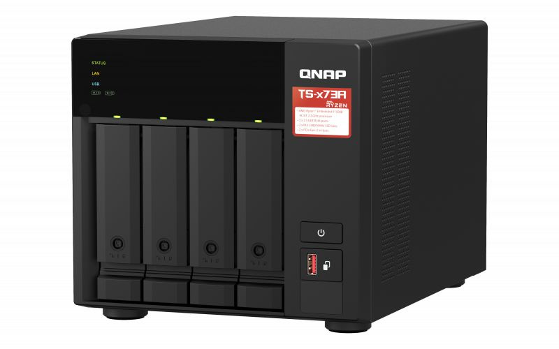 QNAP TS-473A-8G NAS сервер сетевое хранилище #1