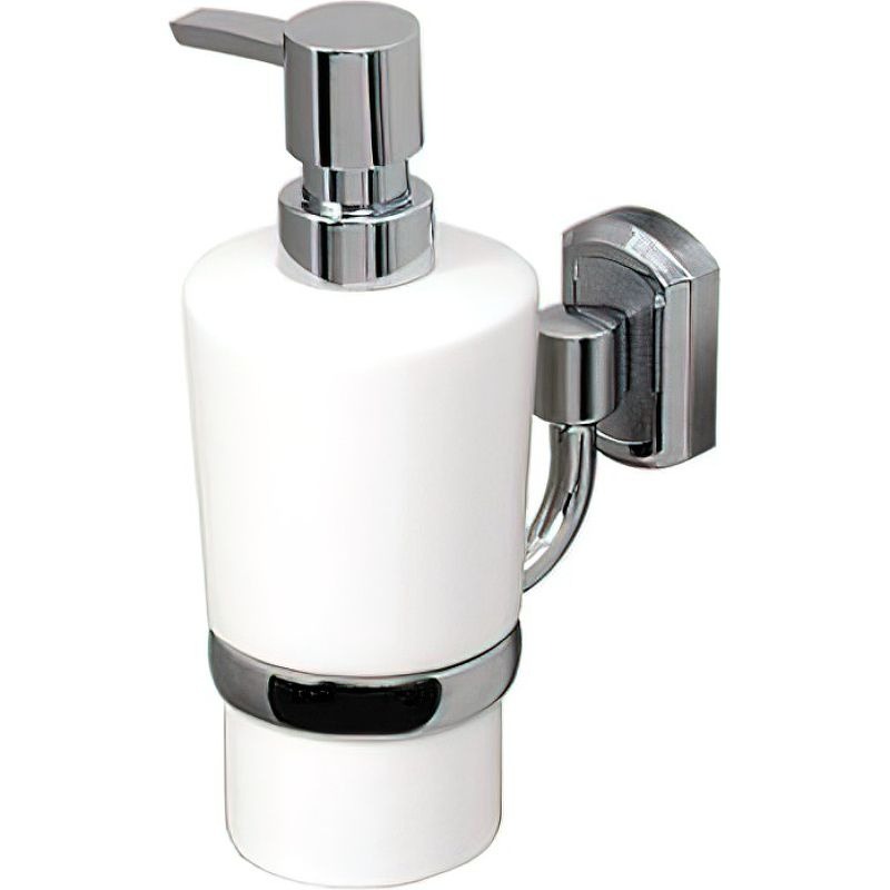 Дозатор для жидкого мыла WasserKRAFT K-28199 Хром Белый #1