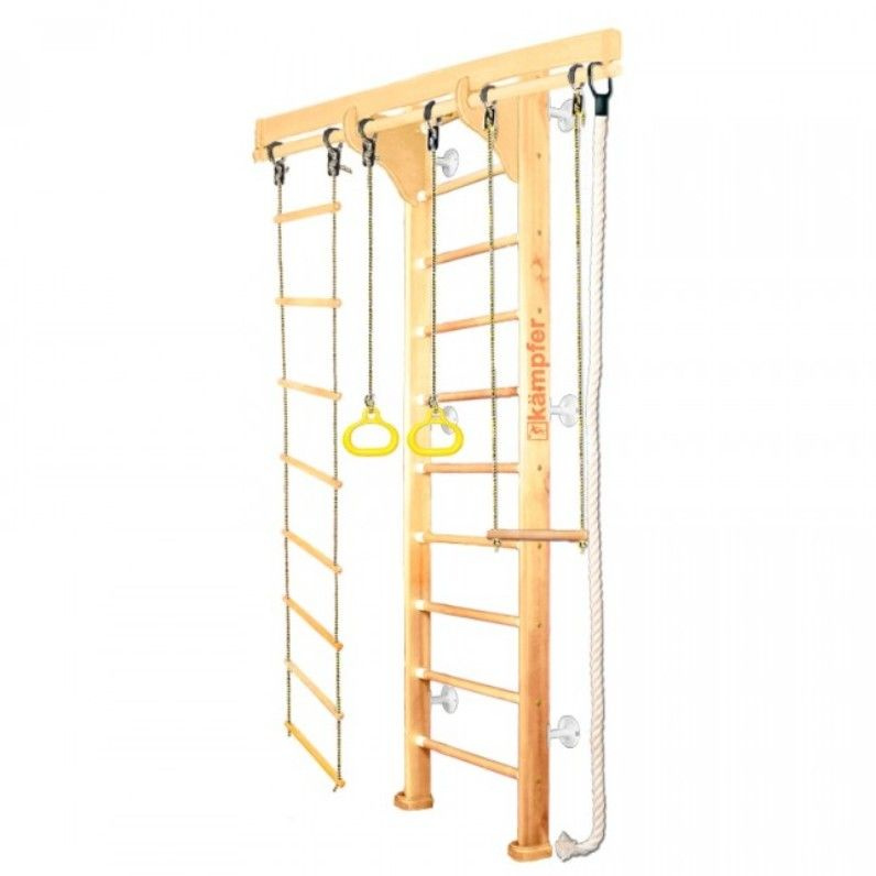 Шведская стенка Kampfer Wooden Ladder Wall - натуральный #1