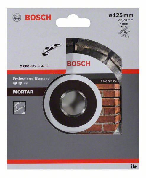 Bosch Диск алмазный 125 x 22.23 #1