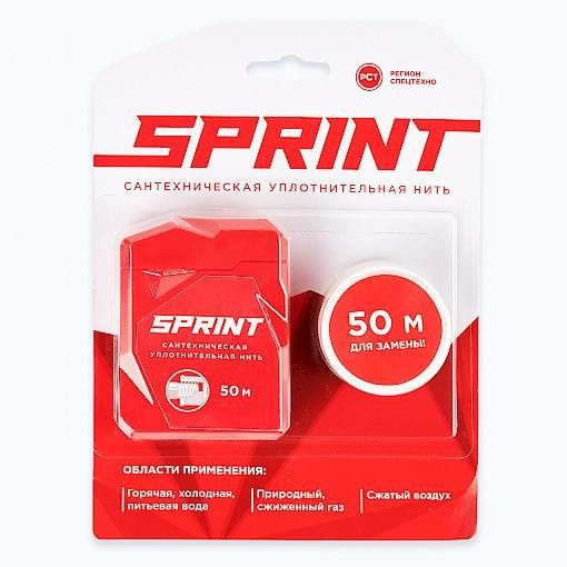 Sprint Уплотнительная нить 50 м бокс + 50 м катушка, блистер #1