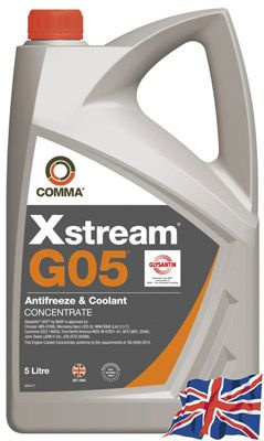 Антрифриз-концентрат COMMA "Xstream G05 Antifreeze Coolant Concentrate", 5л. #1