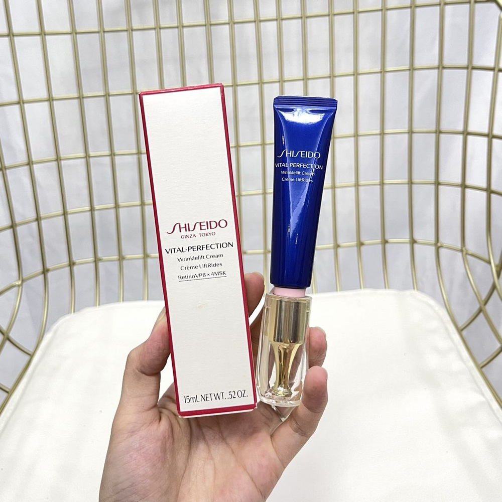 Shiseido Крем для глаз укрепляющий, против морщин, антивозрастной уход, увлажняющий  #1