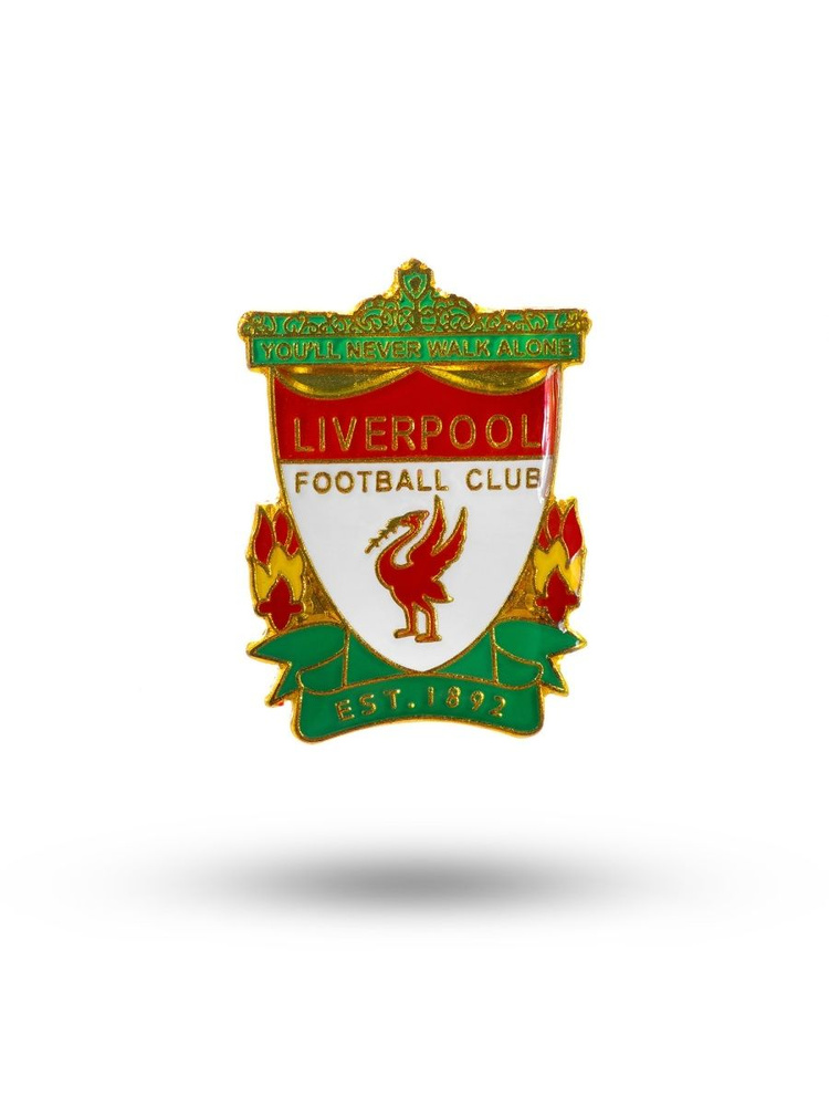Liverpool FC, Атрибутика для болельщиков Ливерпуля, АПЛ, значок Ливерпуль  #1