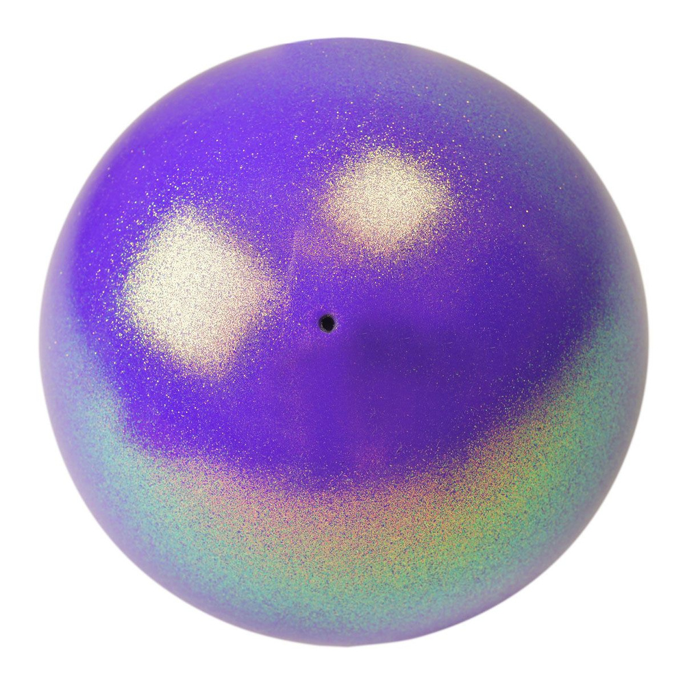 Мяч PASTORELLI High Vision GLITTER HV 16 cм Фиолетовый #1