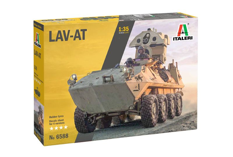 Сборная модель военной техники Italeri LAV-AT, масштаб 1/35 #1