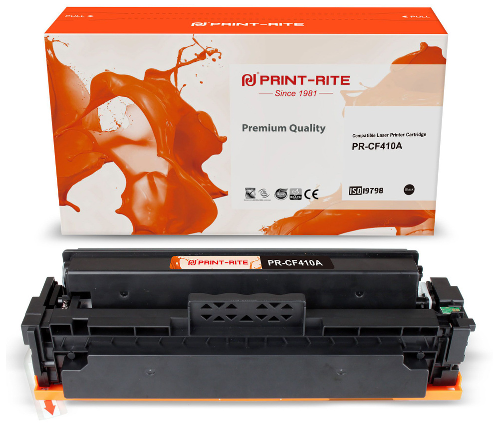 Print-Rite PR-CF410A картридж лазерный (HP 410A - CF410A) черный 2300 стр #1