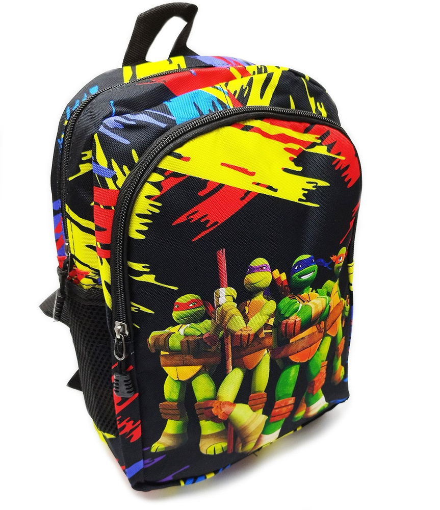 Рюкзак детский Черепашки ниндзя / Дошкольный рюкзачок Turtles для мальчика, размер 30 х 24 см  #1
