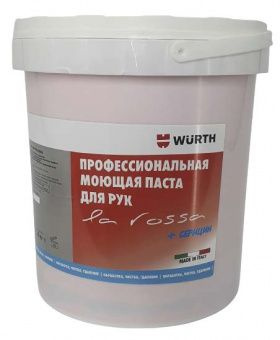 Профессиональная моющая паста для рук Wurth LA ROSSA, 4 кг 0893800400  #1