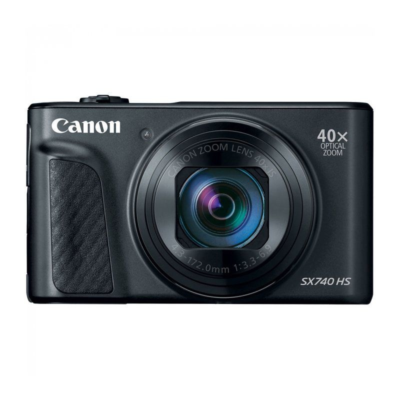 Фотоаппарат Canon PowerShot SX740 HS Black (20.3Mp/40x/4K/Wi-Fi/BT) #1