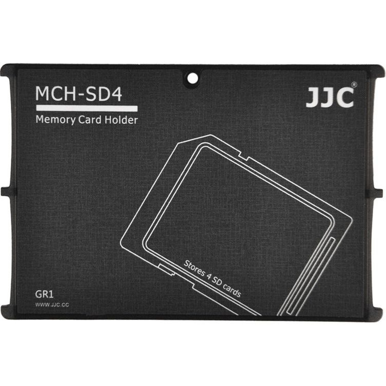 Кейс JJC MCH-SD4GR для хранения карт памяти (4шт SD) #1