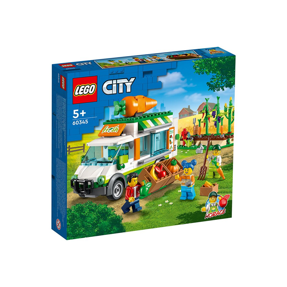 Конструктор LEGO City 60345 Фургон фермерского рынка #1